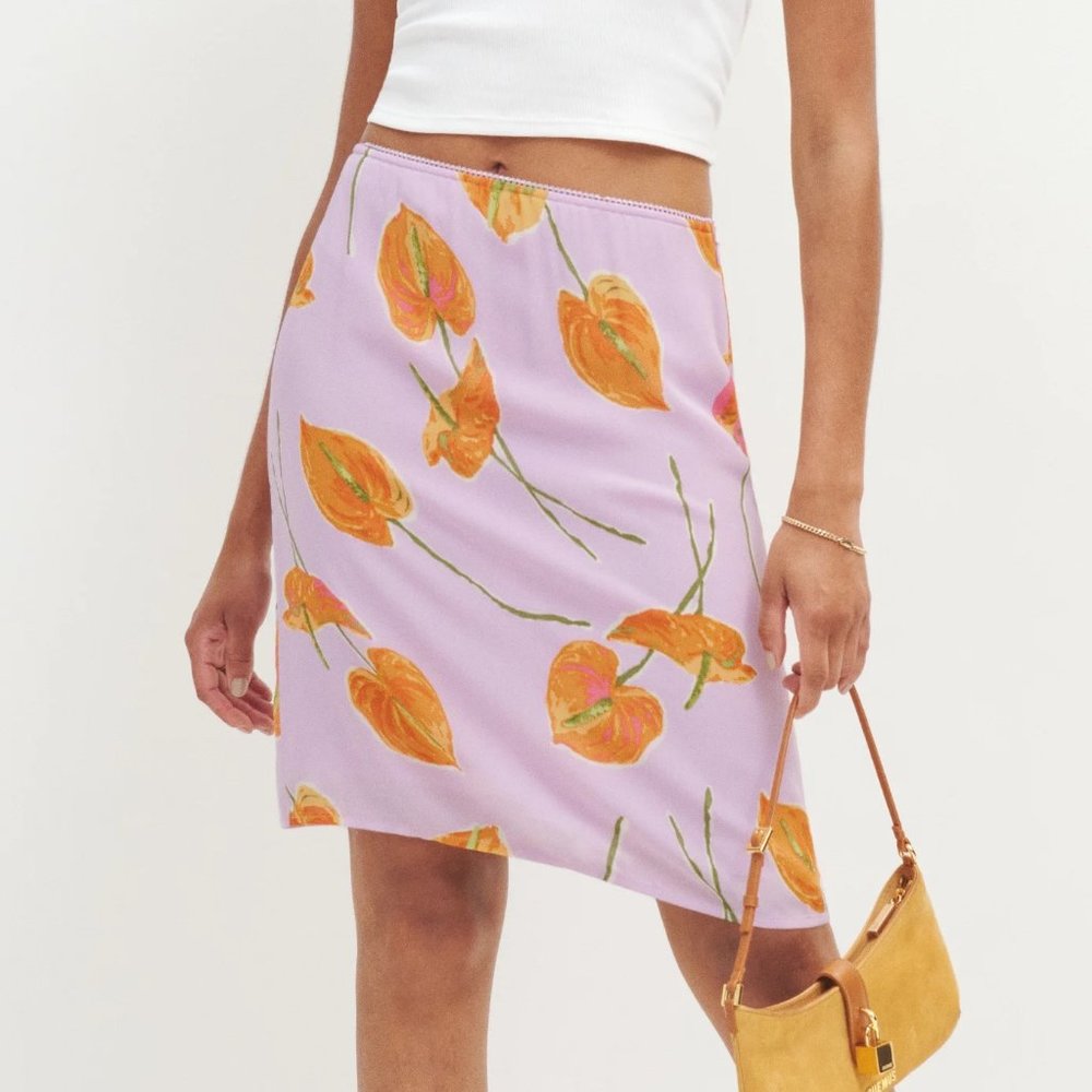 Reformation | Isla Skirt in Luciana Floral Print